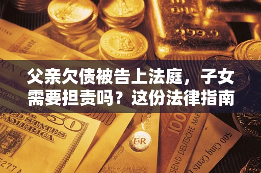 武汉父亲欠债被告上法庭，子女需要担责吗？这份法律指南必须看完