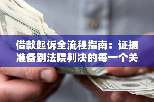 武汉借款起诉全流程指南：证据准备到法院判决的每一个关键步骤
