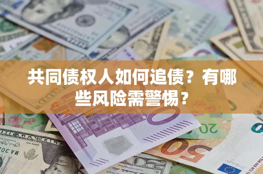 武汉共同债权人如何追债？有哪些风险需警惕？