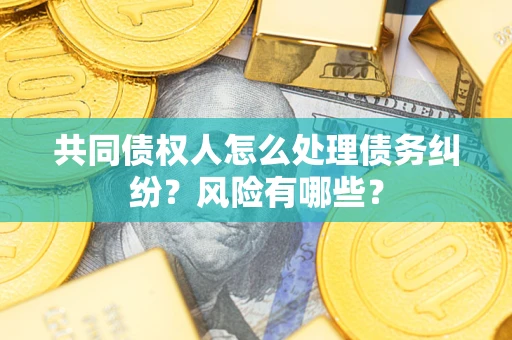 武汉共同债权人怎么处理债务纠纷？风险有哪些？