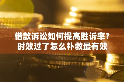 武汉借款诉讼如何提高胜诉率？时效过了怎么补救最有效