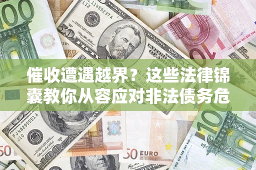 武汉催收遭遇越界？这些法律锦囊教你从容应对非法债务危机
